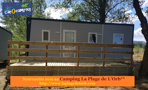 Le camping la plage de l'Orb (site officiel) à Cessenon sur Orb entre Béziers et Saint Chinian