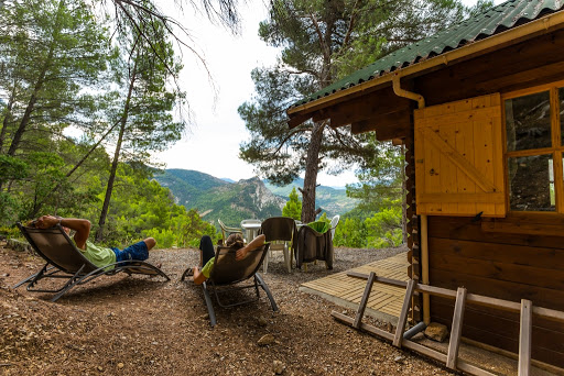 Le camping l'Orée de Provence dans la Drôme provencale