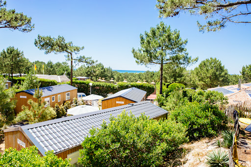 Découvrez le camping 5 étoiles Les Grands Pins à Lacanau en Gironde et venez profiter d'un séjour unique en bord de mer en famille ou entre amis.