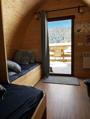 camping municipal et gite communal au Sappey en Chartreuse; gite de groupe capacité 30 personnes